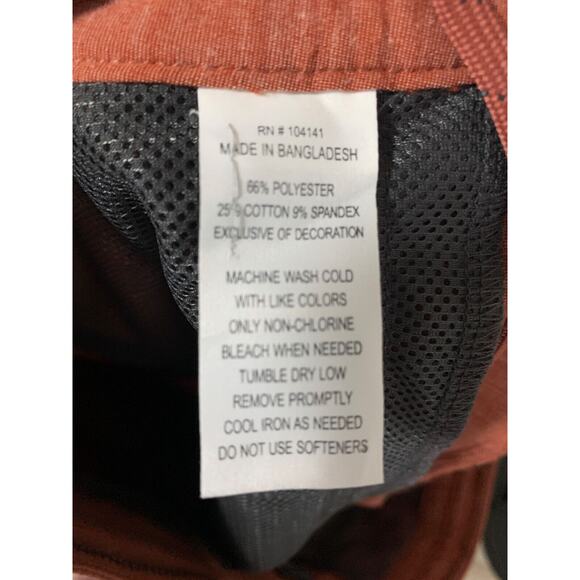 Alpine Design Mens Rust Shorts Size 36 With Zip & Button Closure - Picture 7 of 8